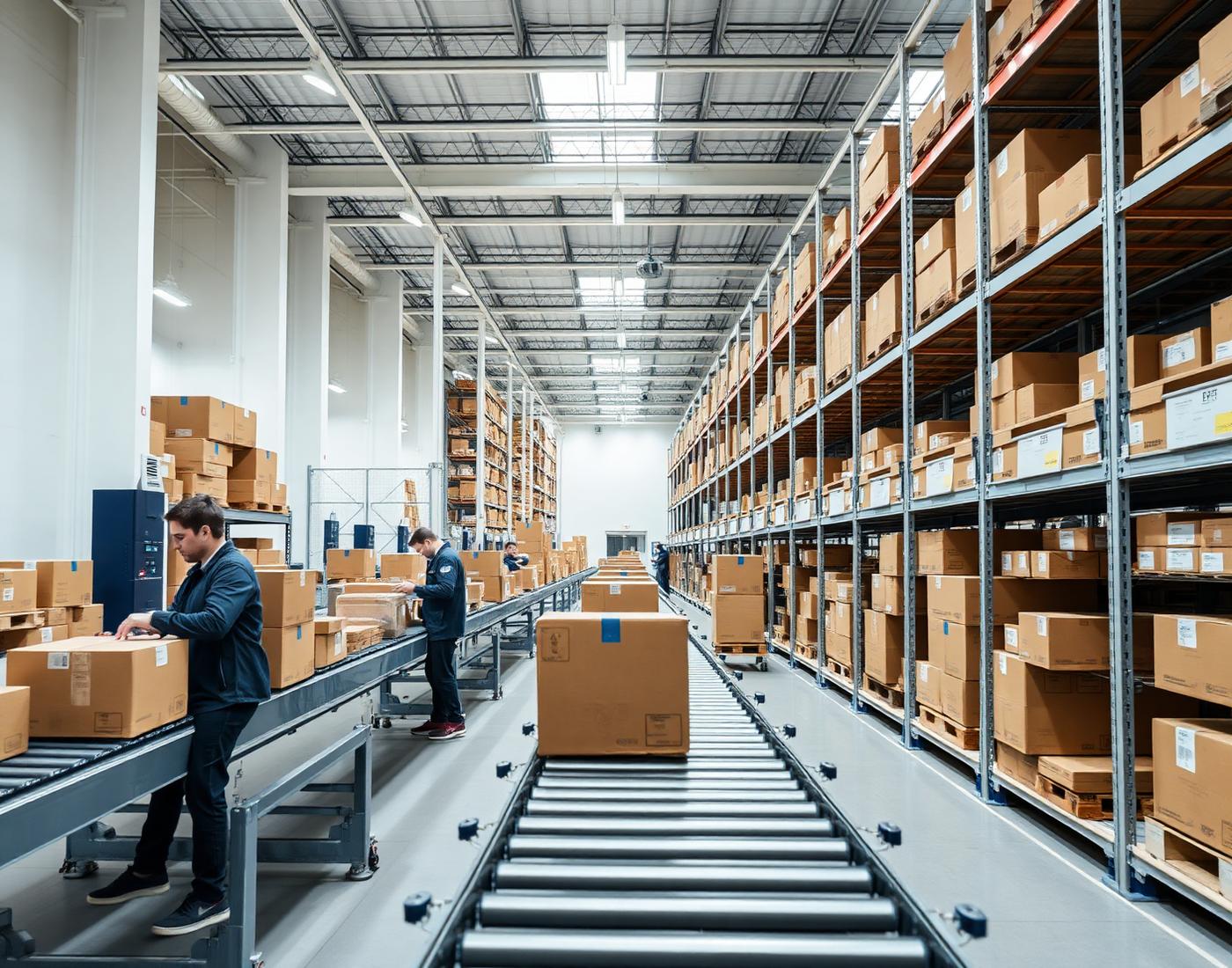 Modernes E-Commerce Fulfillment-Center von Ohl